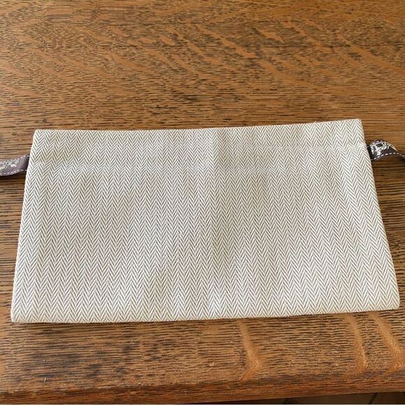 Hermes Hermessence Parfums Tan Canvas Bag/Pouch. EUC! - Picture 5 of 7